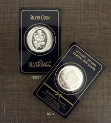 999 Silver, 10g Divine Ganesha pattern coin (single piece)