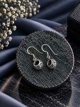 Jaali ball hangings in pure silver