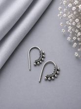 Rava ball ear sliders in pure silver
