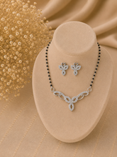 Multi cz Mangalsutra Set - 1 in pure silver