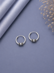 1.5cm diameter wire work balis in pure silver