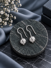 Filigree ball hangings in pure silver