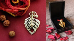 Krishna Morpankh and Bansuri motif 22kt. gold plated pendant in pure silver