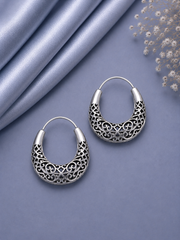 Filigree work 3.2 cm diameter balis crafted in pure silver