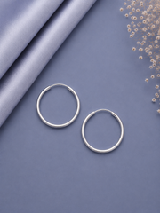 3cm diameter Balis in pure silver