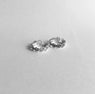 Eight petal daisy flower cut work pattern toe ring in pure silver (one pair)